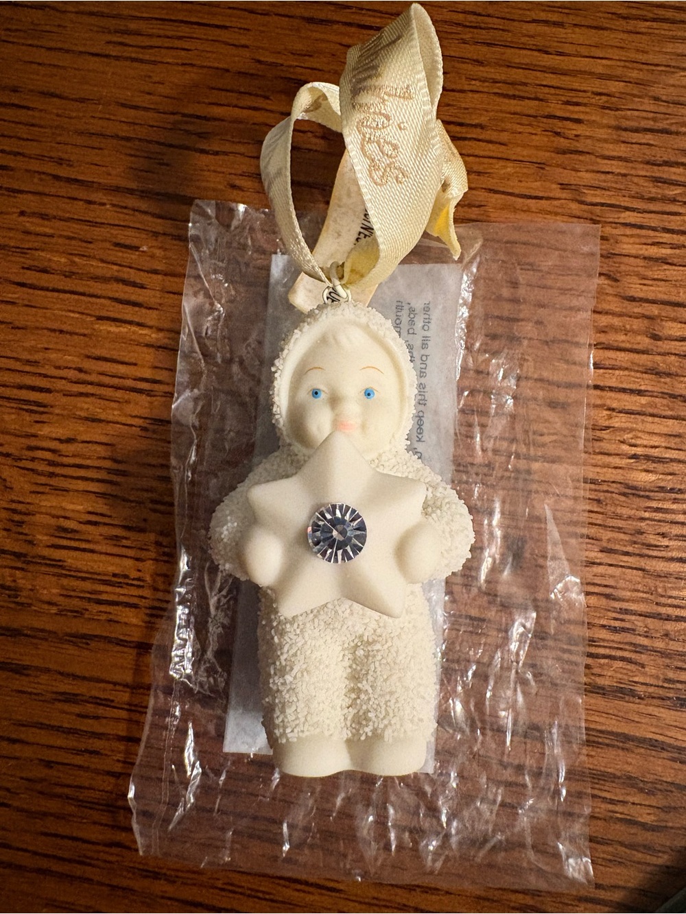 Department 56 Snowbabies "Starshine" Hanging Ornament with Swarovski Stone